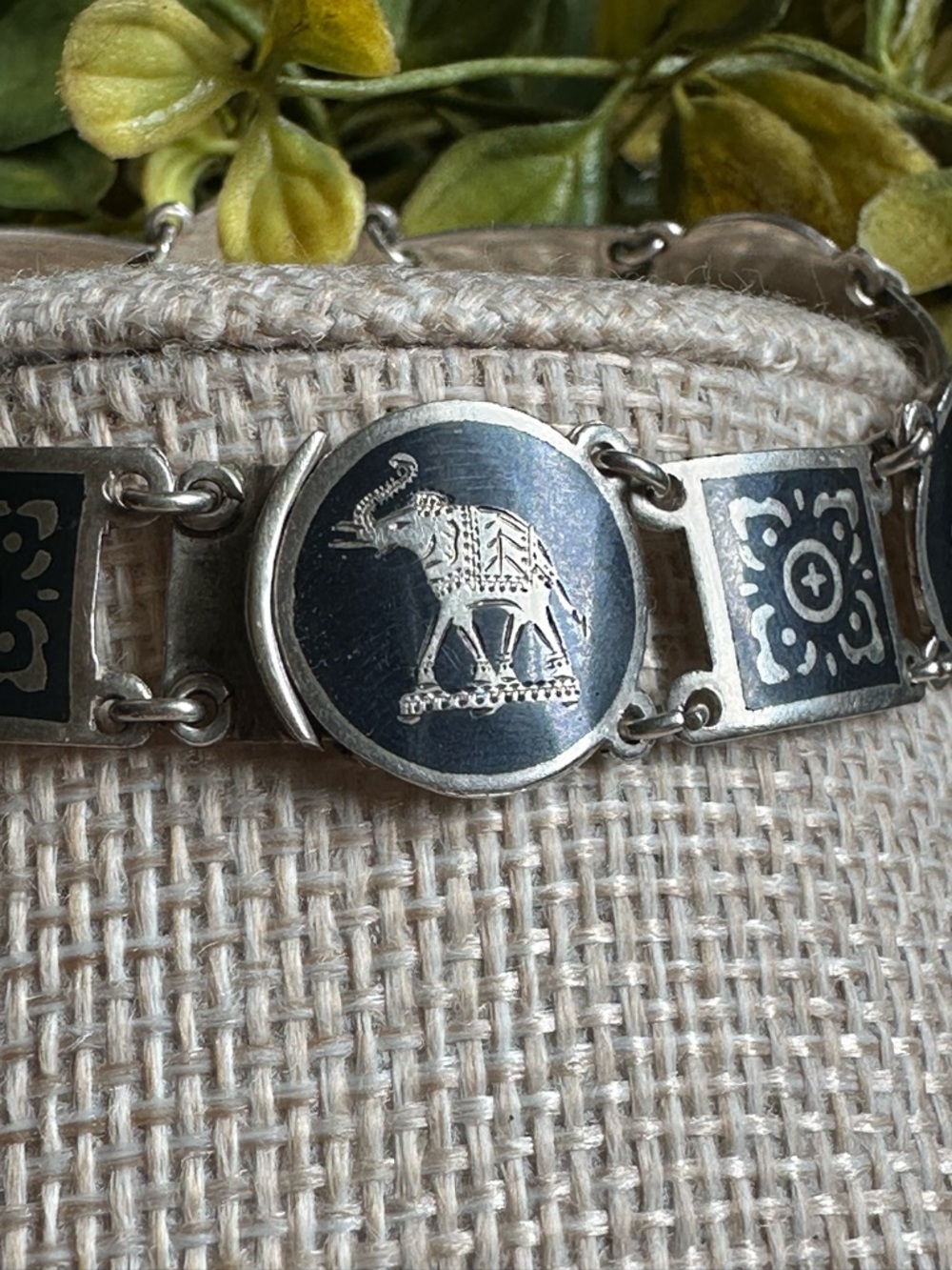 Siam Silver Link Bracelet
